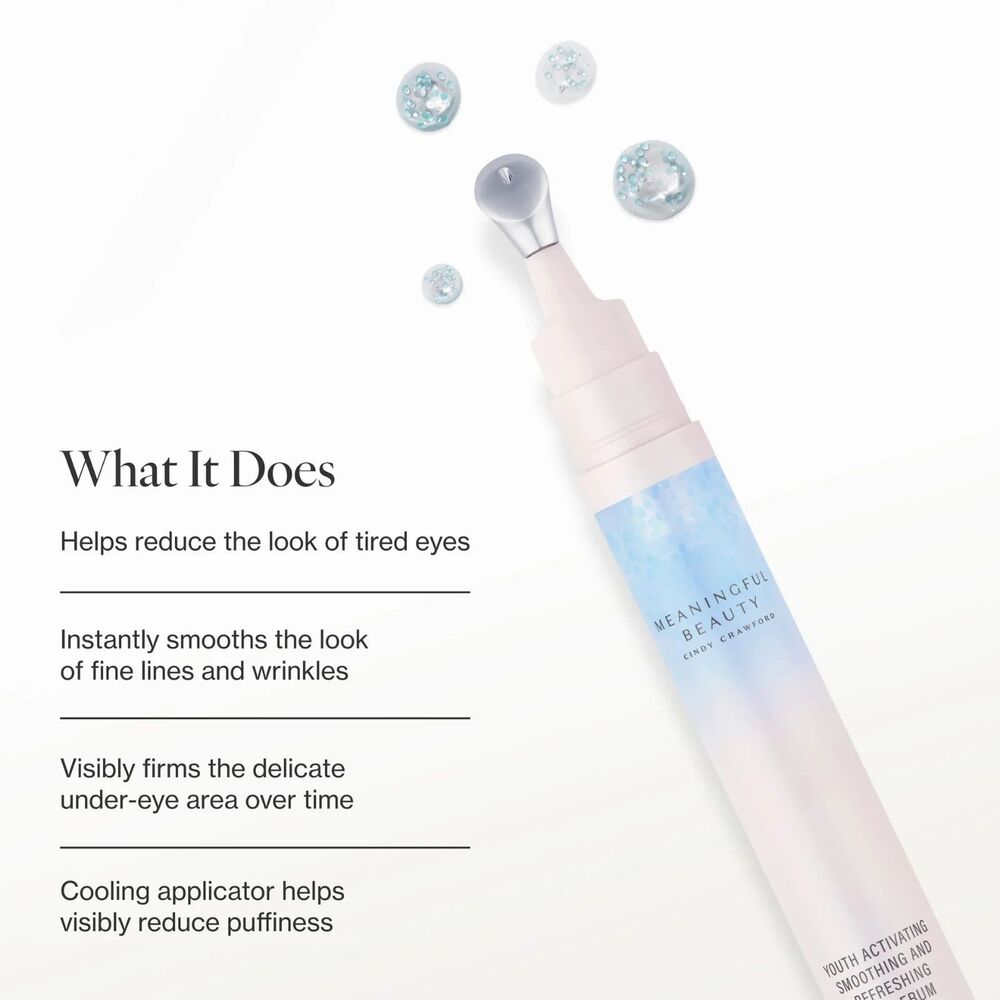 Meaningful Beauty Youth Activating Smoothing & Refreshing Eye Serum NEW SEALED - Picture 2 of 5